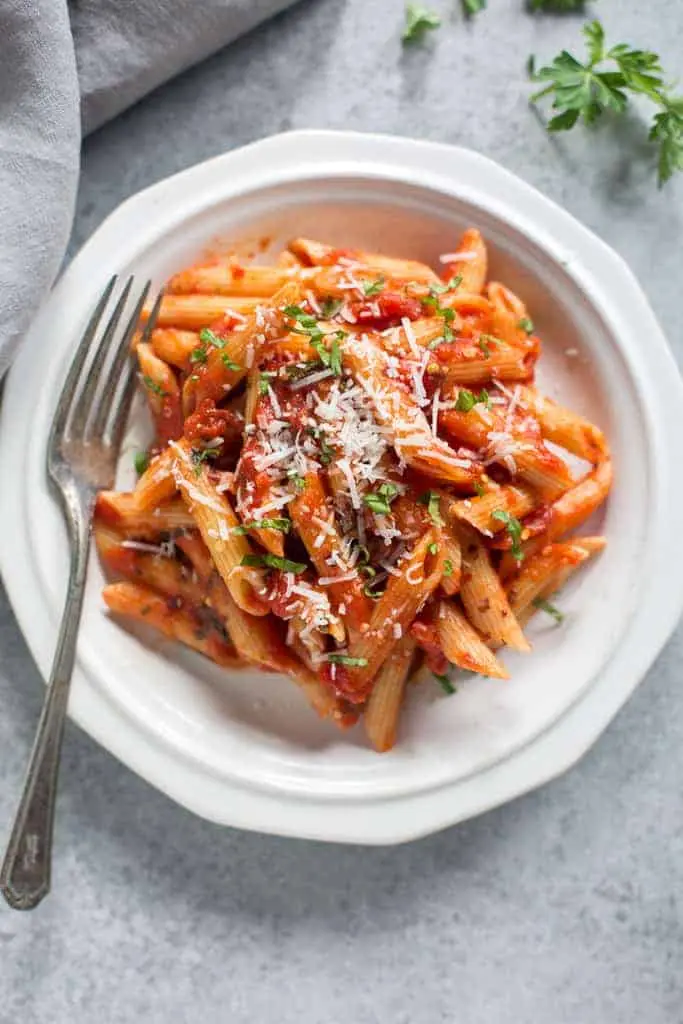 Best penne arrabbiata pasta in Calgary, AB